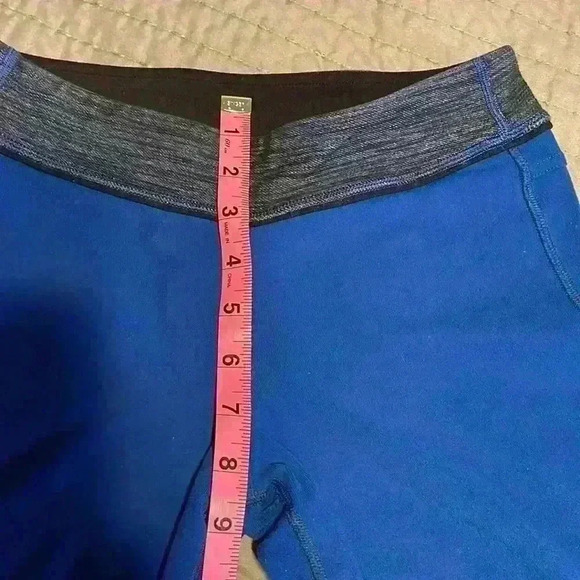 Lululemon Pants Size 4 Womens Blue Limitless Split Set Pant Back Pockets Yoga - Picture 9 of 13